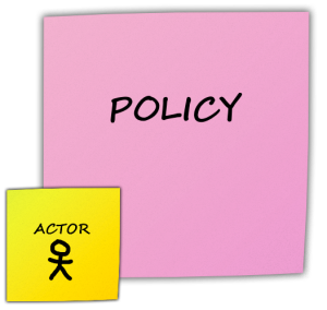 Actor and policy